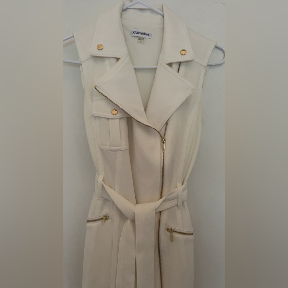 Calvin Klein White Dress